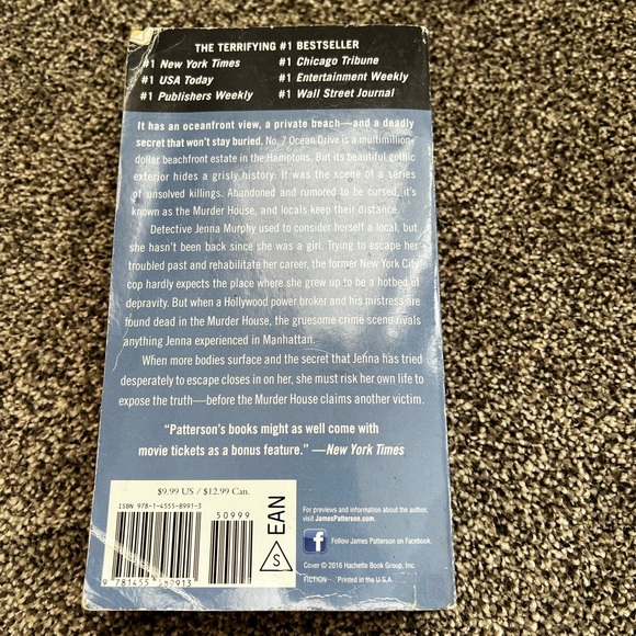 James Patterson The Murder House Book - Picture 3 of 3